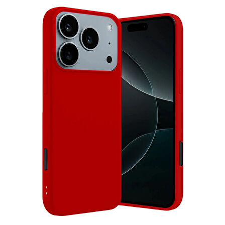 Gpack iPhone 17 Pro Max uyumlu Kılıf First Mat Renkli Lüx Silikon