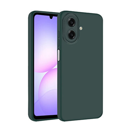 Gpack Samsung Galaxy A07 uyumlu Kılıf First Mat Silikon Renkli Lüx Kamera Korumalı