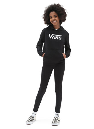 Vans Kapüşon Yaka Siyah Kadın Sweatshırt VN0A5ATNBLK1 GR FLYING V HOODIE GIR