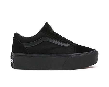 Vans Ua Old Skool Stackform Kadın Günlük Ayakkabı VN0A7Q5MBKA1 Siyah