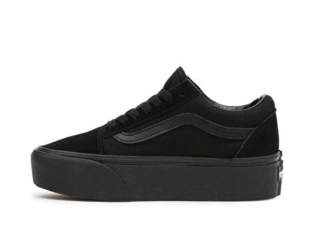 Vans Ua Old Skool Stackform Kadın Günlük Ayakkabı VN0A7Q5MBKA1 Siyah