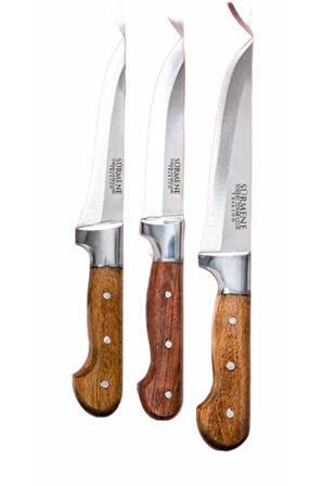 El Yapımı 3 Lü Bıçak 0,1,2 Nolu Her Alanda Kullanılacak Bıçaklar