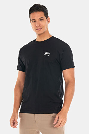 Erkek Left Chest Logo T-Shirt - Siyah | XS