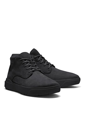 Timberland Siyah Erkek Deri Sneaker TB0A5S5M0151