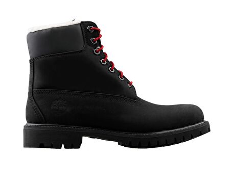Timberland 6 in Premium Fur Warm Lined Boot Erkek Günlük Bot TB0A2EDY0011 Siyah