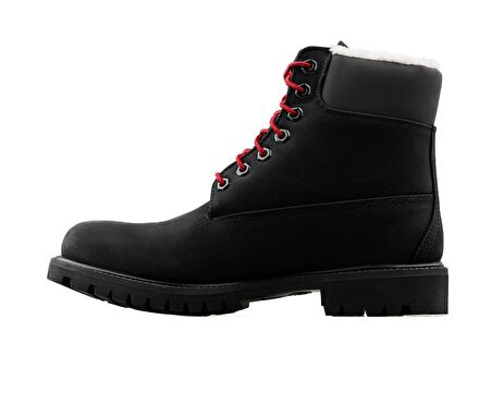 Timberland 6 in Premium Fur Warm Lined Boot Erkek Günlük Bot TB0A2EDY0011 Siyah