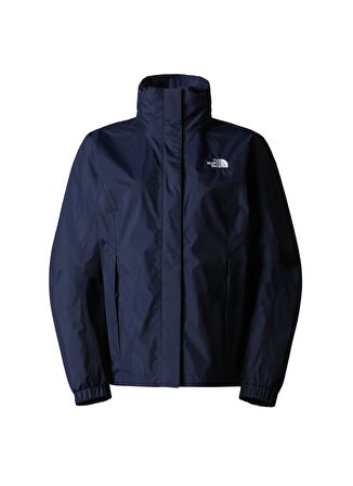 Lacivert Kadın Kapüşon Yaka Yağmurluk NF00AQBJ8K21_W RESOLVE JACKET - EU