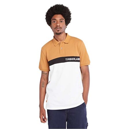 Timberland Erkek Polo Yaka Tişört Millers River Colourblock