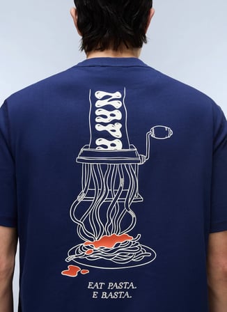 Napapijri S-SOL SS-NP0A4I13B2Q1 Lacivert Yuvarlak Regular Fit Baskılı Erkek T-Shirt