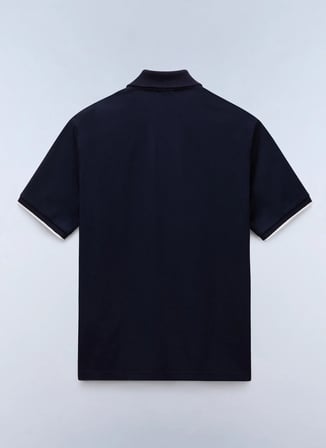 Napapijri E-BADGE SS 1-NP0A4GAC1761 Lacivert Erkek Polo T-Shirt
