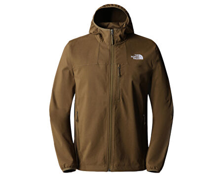 M Nimble Hoodie Erkek Outdoor Montu NF0A2XLB37U1 Haki