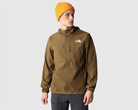 M Nimble Hoodie Erkek Outdoor Montu NF0A2XLB37U1 Haki