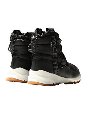 The North Face Thermoball Lace Up Waterproof Ayakkabı Kadın Siyah/Beyaz