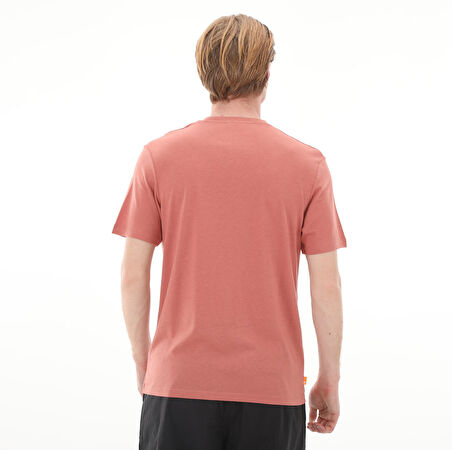 B0A65XSDJ11-R Timberland Ss Refıbra Graphıc Tee Erkek T-Shirt Pembe