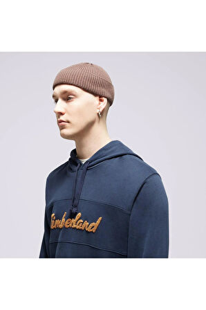 Cursive Hood Erkek Sweatshirt Lacivert