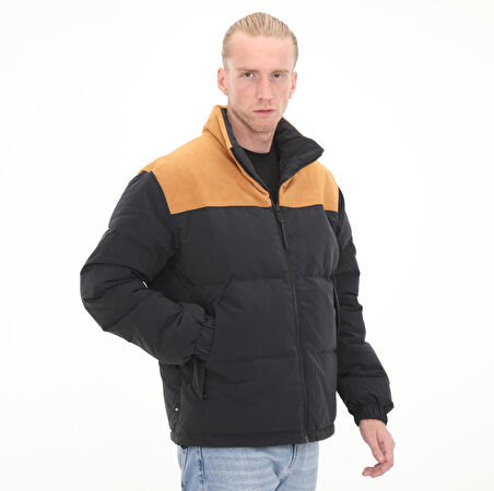 B0A6G2N0011-R Timberland Dwr Recycled Down Welch Mountain Ultimat Erkek Mont Siyah