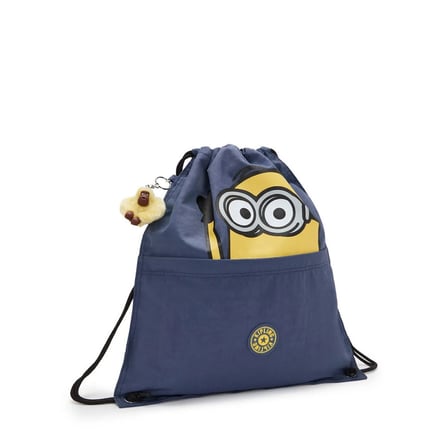 Kipling Supertaboo Minions Medium Sırt Çantası Dungaree Blue KI43926MI