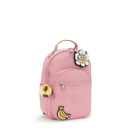 Kipling Seoul S Minions Small Sırt Çantası Pink Daisy KI58531MI