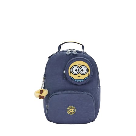 Kipling Seoul S Window Minions Small Sırt Çantası Dungaree Blue KI87536MI