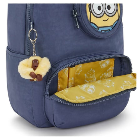 Kipling Seoul S Window Minions Small Sırt Çantası Dungaree Blue KI87536MI