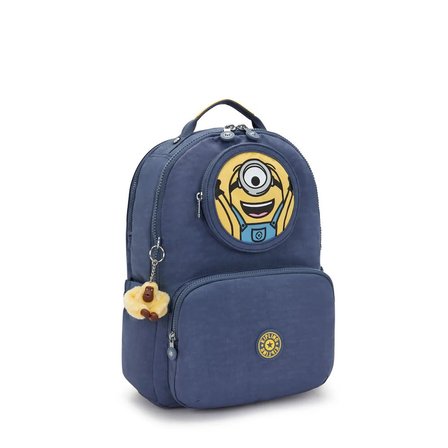 Kipling Seoul Lap Window Minions Large Sırt Çantası Dungaree Blue KI83456MI