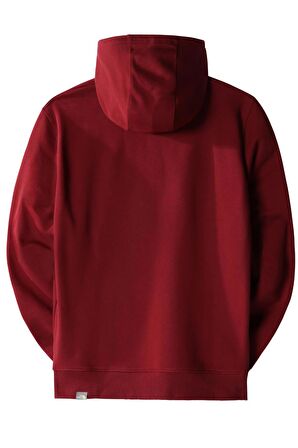 The North Face Drew Peak Pullover Hoodie Kapüşonlu Erkek Sweatshirt Bordo