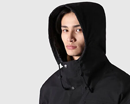 The North Face M M66 Utility Rain Jacket Erkek Outdoor Yağmurluk NF0A7URVJK31 Siyah