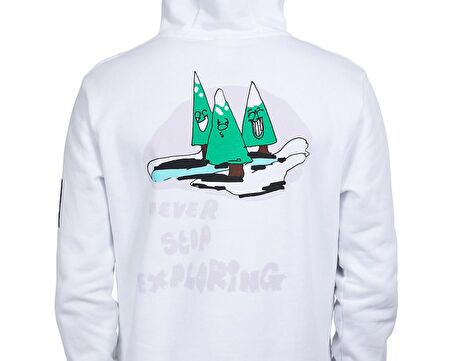 Patch Graphic Hoodie Erkek Outdoor Sweatshirts NF0A7X3JFN41 Beyaz