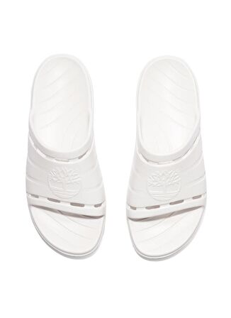 Timberland Beyaz Erkek Terlik TB0A5W751431_Get Outslide Slide
