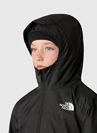 The North Face Siyah Erkek Çocuk Mont NF0A82TAJK31 B WARM STORM RAIN JACK