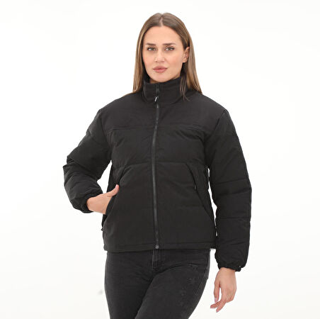 B0A6HBW0011-R Timberland Synthetıc Insulated Puffer Jacket Kadın Ceket Siyah