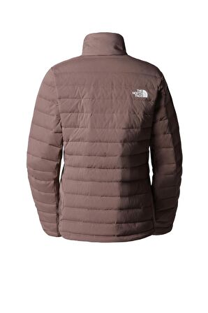 Belleview Stretch Down Hoodie Ceket Kadın Kahverengi