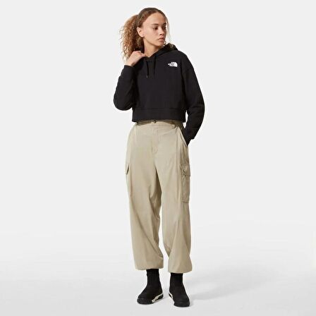 W TREND CROP HOODIE - EU Kadın Sweatshirt NF0A5ICYN121