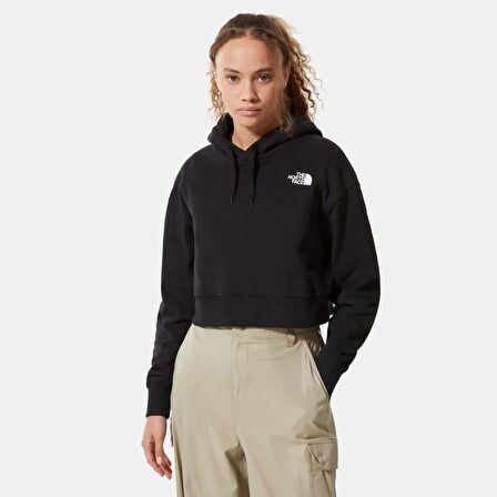 W TREND CROP HOODIE - EU Kadın Sweatshirt NF0A5ICYN121