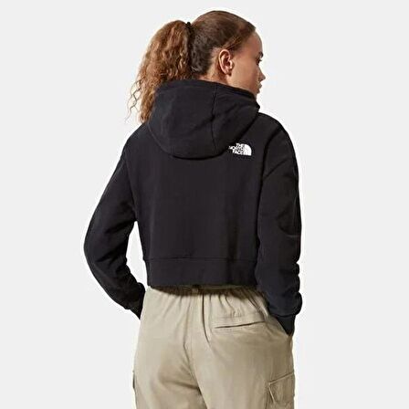 W TREND CROP HOODIE - EU Kadın Sweatshirt NF0A5ICYN121
