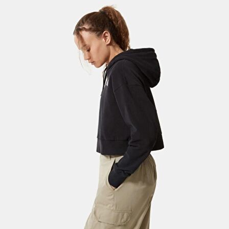 W TREND CROP HOODIE - EU Kadın Sweatshirt NF0A5ICYN121