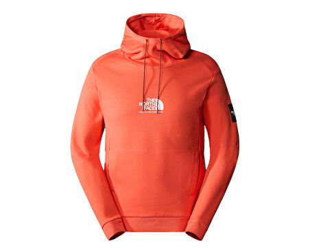 The North Face M Fine Alpine Hoodie Erkek Outdoor Sweashirts NF0A3XY3LV31 Turuncu