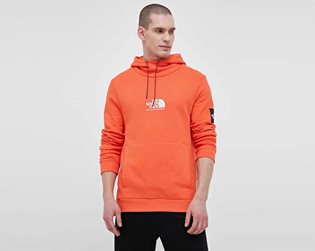 The North Face M Fine Alpine Hoodie Erkek Outdoor Sweashirts NF0A3XY3LV31 Turuncu