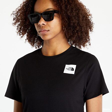 W SEASONAL FINE S/S TEE Kadın T-Shirt NF0A7X3FJK31