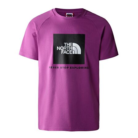 M S/S RAGLAN REDBOX TEE - EU Erkek T-Shirt NF0A3BQOLV11
