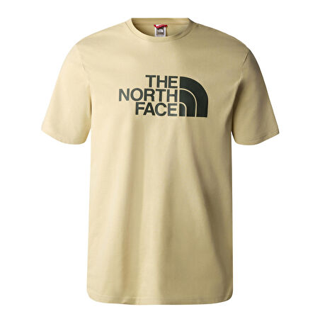 F0A2TX33X41-R The North Face M S-S Easy Tee - Eu Erkek T-Shirt Krem