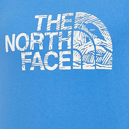 Erkek T-Shirt S/S Woodcut Dome Tee-Eu Nf0A827Hlv61