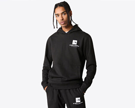 The North Face M Coordinates Hoodie Erkek Outdoor Sweatshirts NF0A826UJK31 Siyah