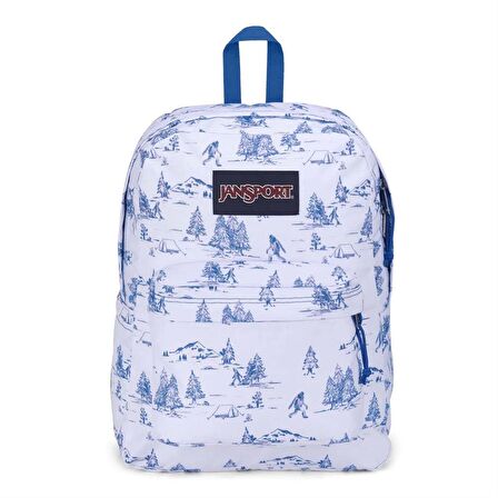 Jansport SuperBreak Plus Beyaz Sırt Çantası