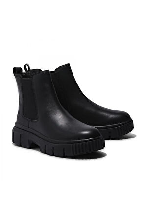 Timberland Tb0A5Zcg Greyfield Mid Chelsea Boot Siyah Kadın Bot