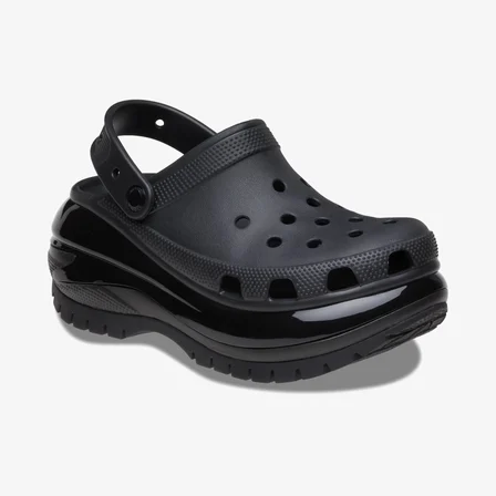 Crocs Classic Mega Crush Kadın Siyah Terlik