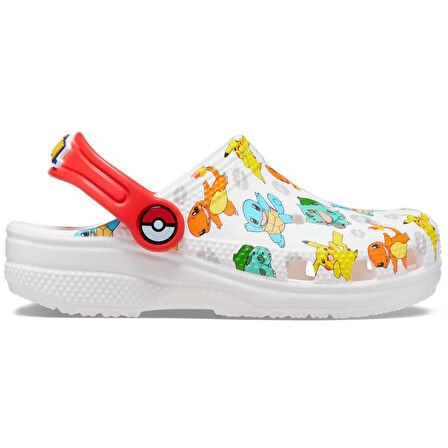 Crocs Pokemon Classic Clog Çocuk Terlik 207739-94S White/Multi