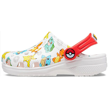 Crocs Pokemon Classic Clog Çocuk Terlik 207739-94S White/Multi