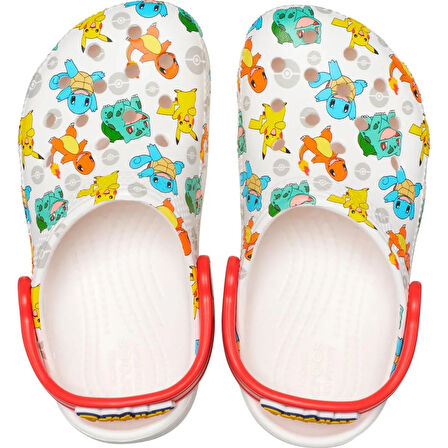Crocs Pokemon Classic Clog Çocuk Terlik 207739-94S White/Multi