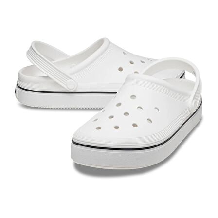 Crocs Off Court Clog Unisex Terlik 208371-100 Beyaz